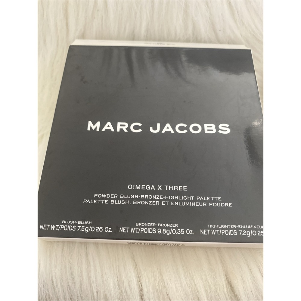 Marc Jacobs O!Mega X Three Omega Powder Blush-Bronze-Highlight Palette